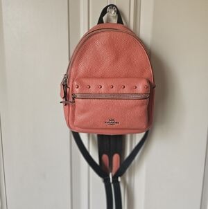 Coach "Charlie" Backpack/Purse 🧡🖤No# K1821 - F45070